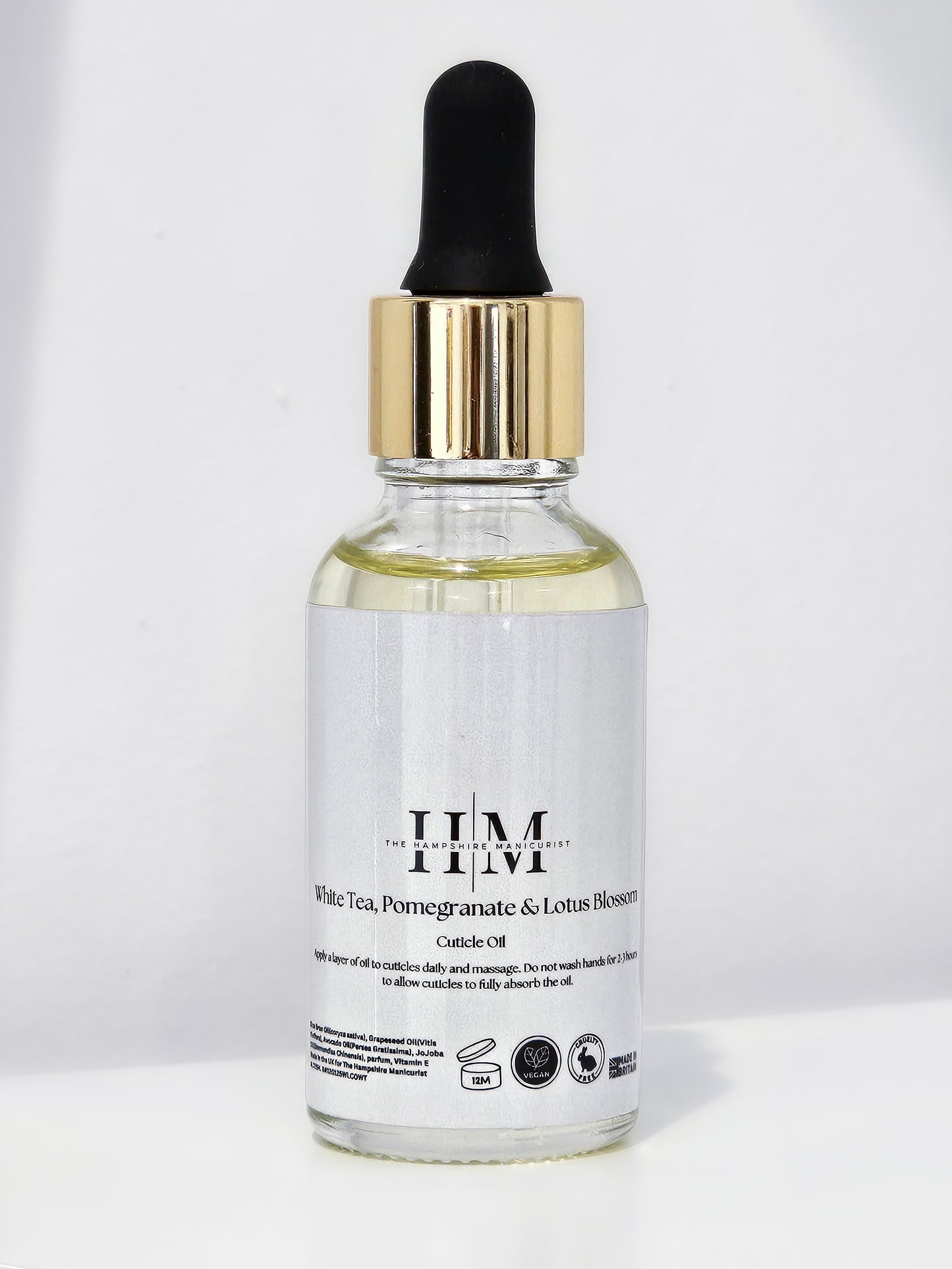 Cuticle Oil dropper bottle 30ml