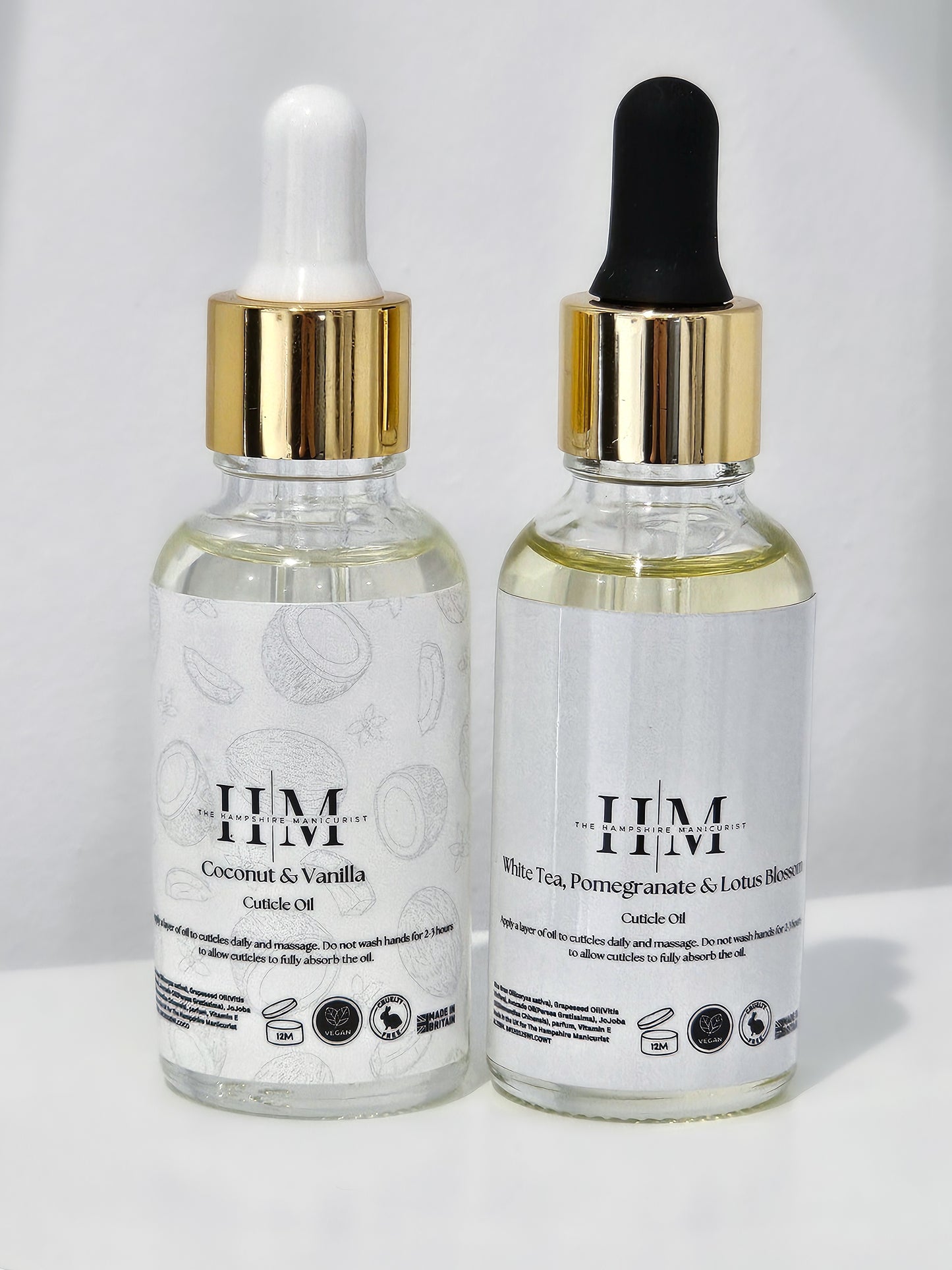 Cuticle Oil dropper bottle 30ml